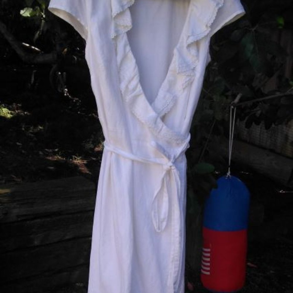 Calypso St. Barth for Target White Cotton Dress L